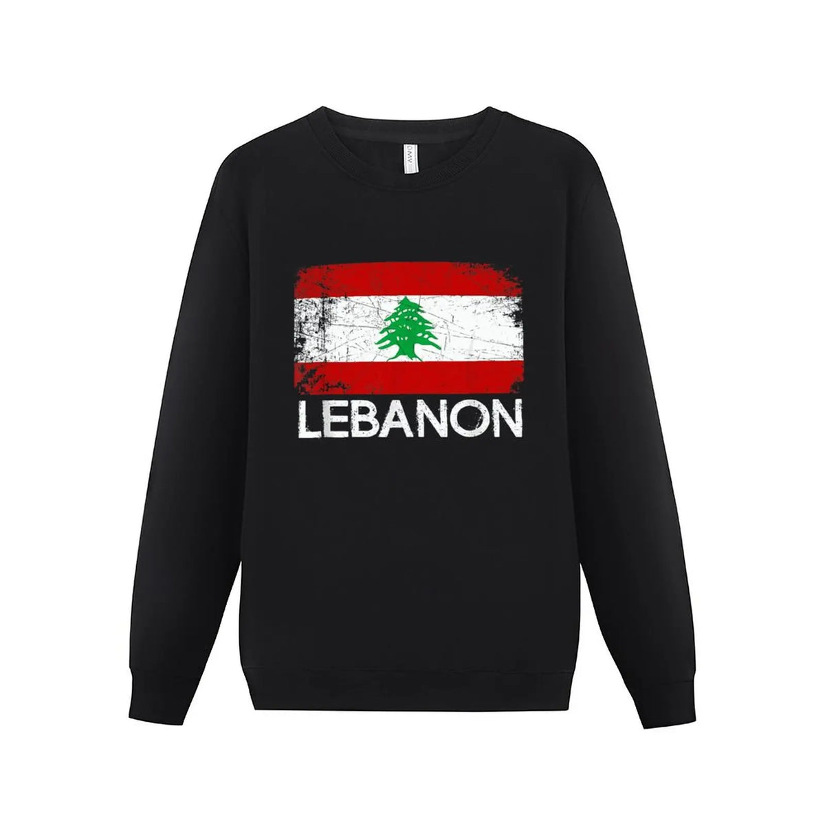 Lebanon Map Text Sweatshirt – Lebanese Pride