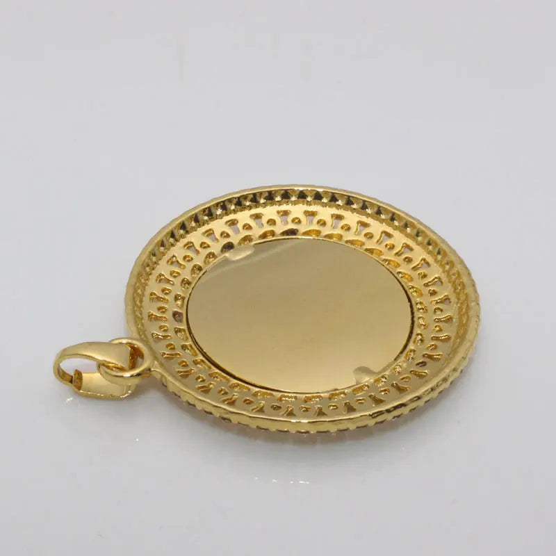 AYATUL KURSI crystal Pendant necklace