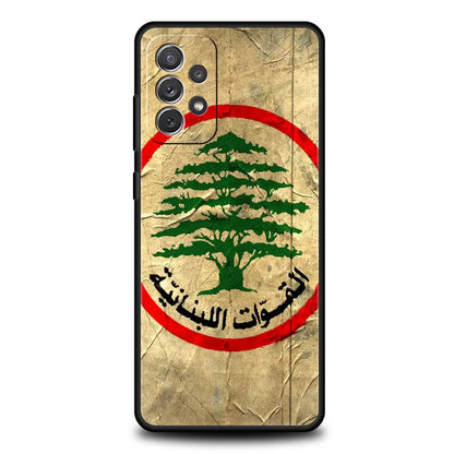 Beirut Lebanon Flag Phone Case For Samsung Galaxy A15 A13 A51 A71 A41 A31 A21S A03S A05 A35 A32 A55 A23 A25 A33 A53 A73 5G Cover