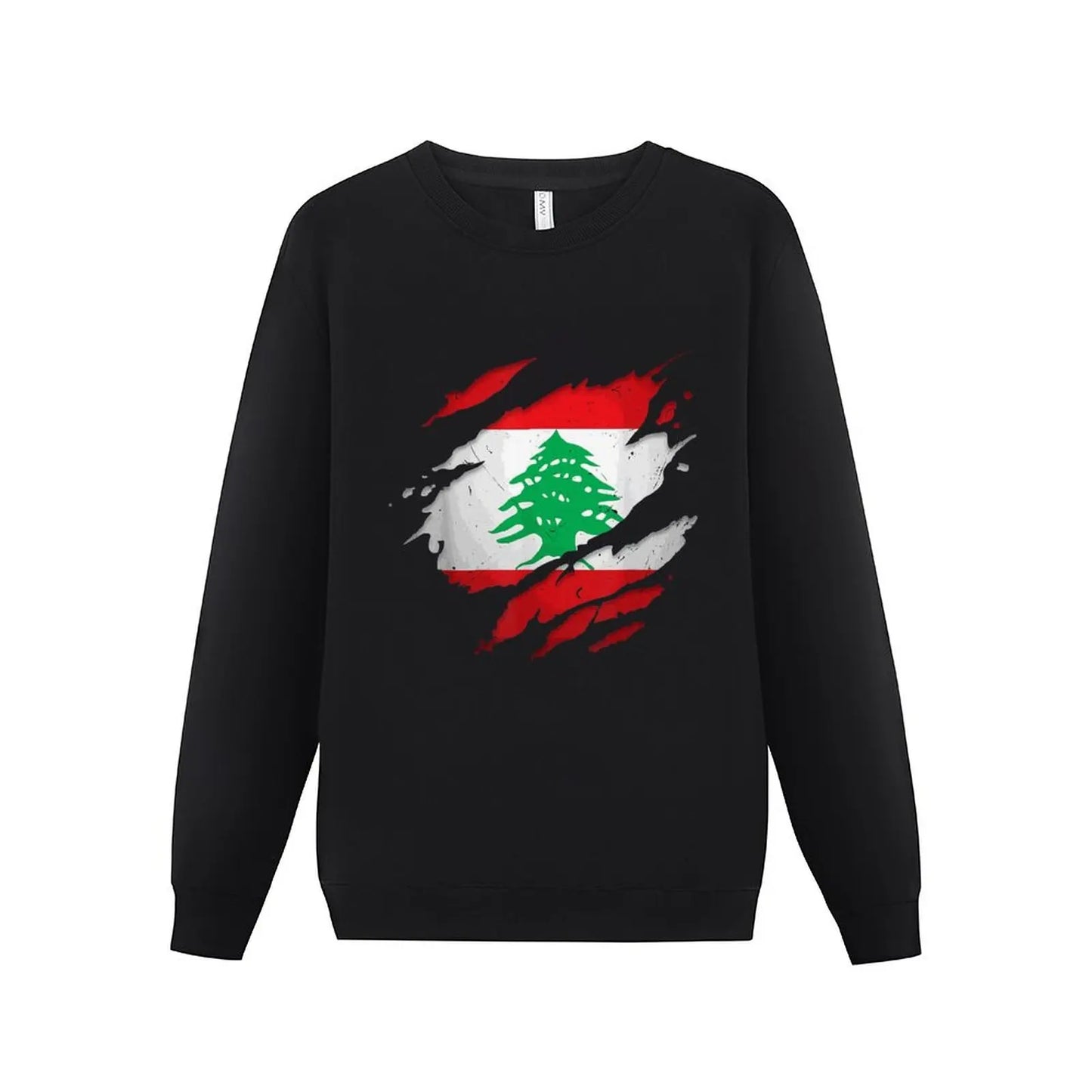 Hoodies Lebanon Flag Lebanese Country Map Hoodie Pullover Sweatshirts