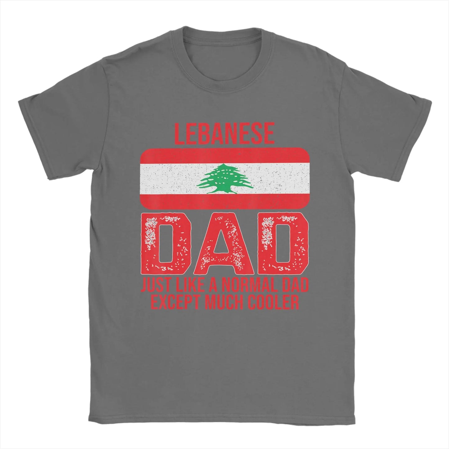 Lebanese Dad Lebanon Flag T Shirt