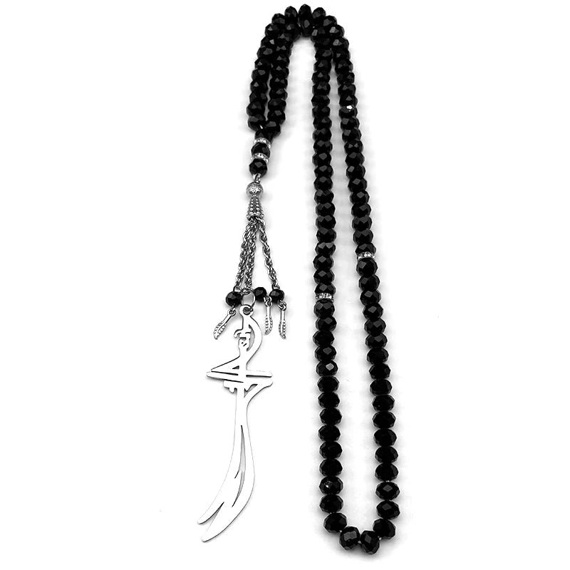 Zulfiqar Imam Ali Swords 99 Prayer Beads