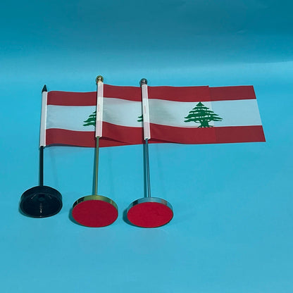 Office Desk Flag Of Lebanon