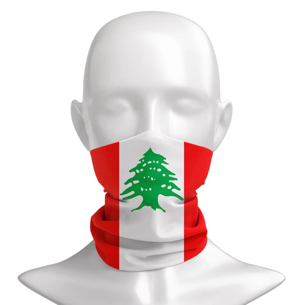 Lebanon Flag Bandana