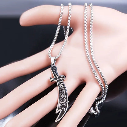 Zulfiqar Sword Necklace