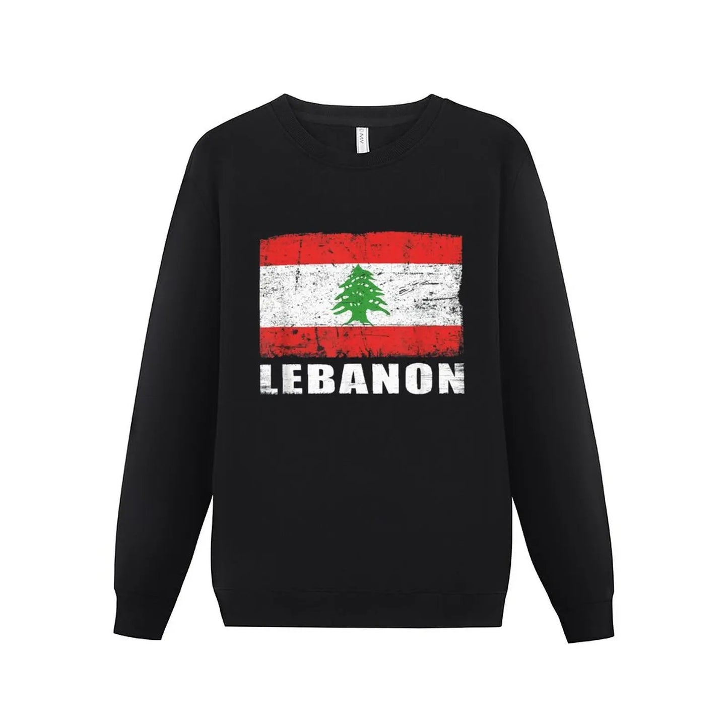 Hoodies Lebanon Flag Lebanese Country Map Hoodie Pullover Sweatshirts