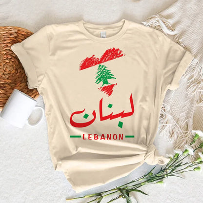 Lebanon top women crew neck top female anime clothes