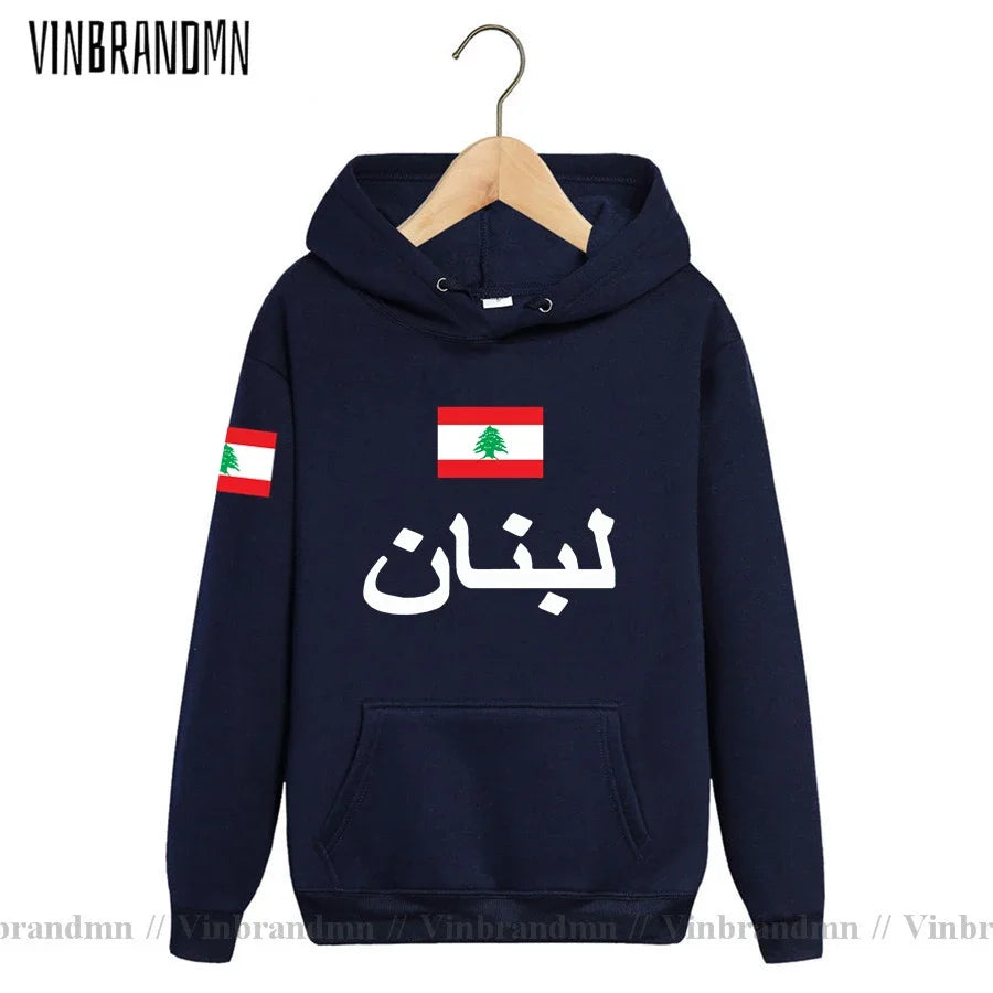 Lebanese Republic Hoodie Pullovers