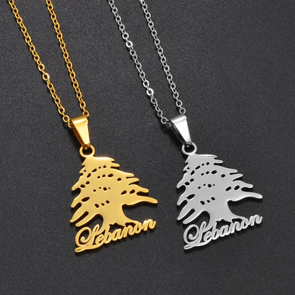 Cedar Symbol Pendants Lebanon