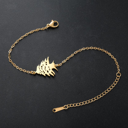Lebanon Cedar Symbol Bracelet