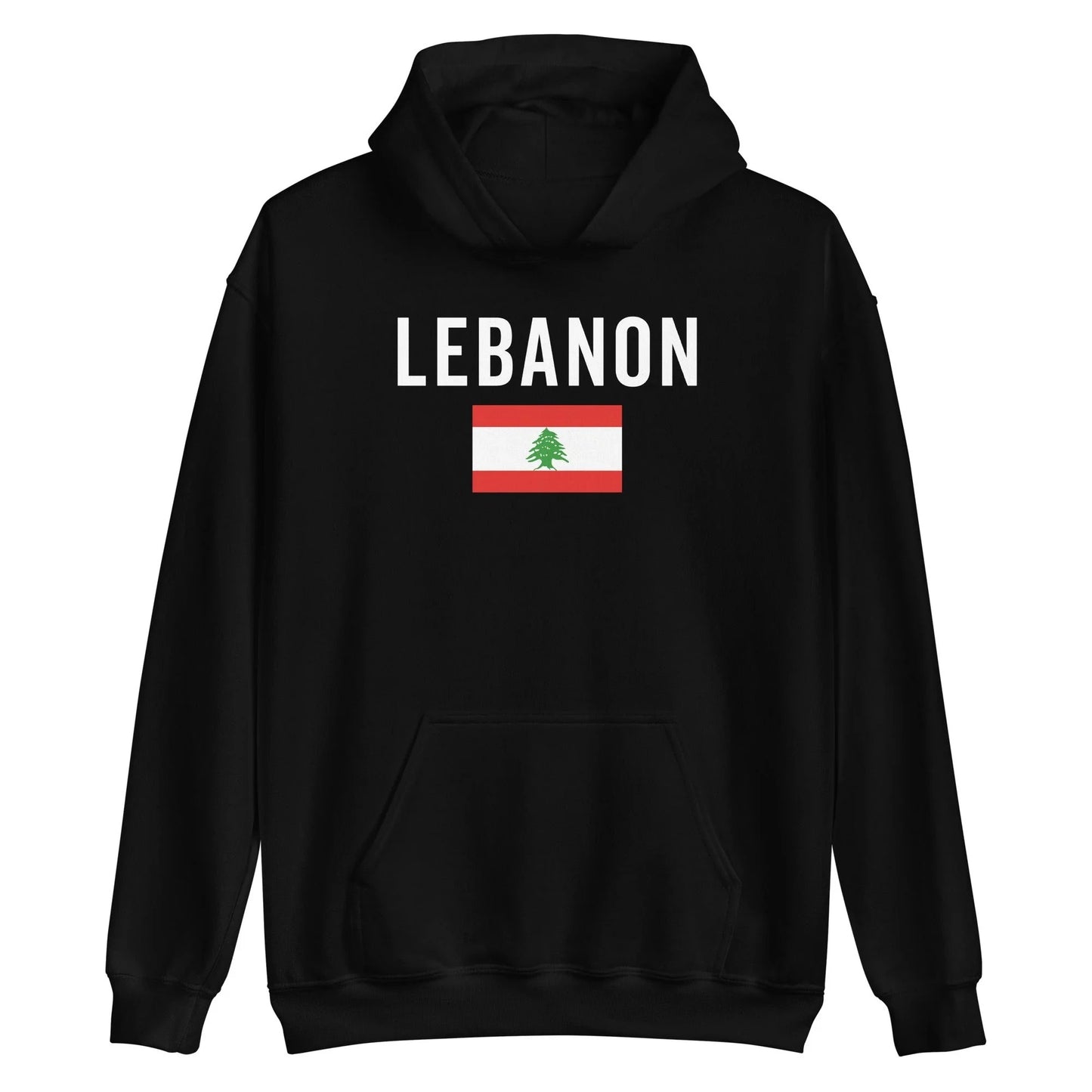 Lebanon Flag Hoodie Pullover