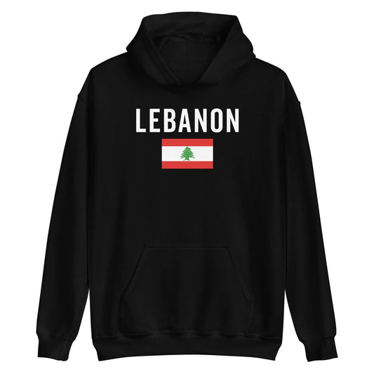 Lebanon Flag Hoodie Pullover