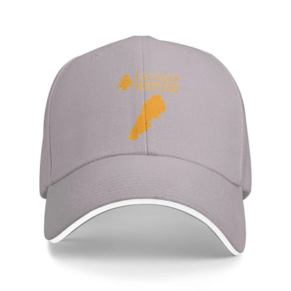 Lebanon Flag Map Cedar Tree Baseball Cap