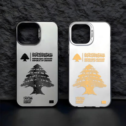 Lebanon Passport Phone Case For iPhone Matte Back Cover