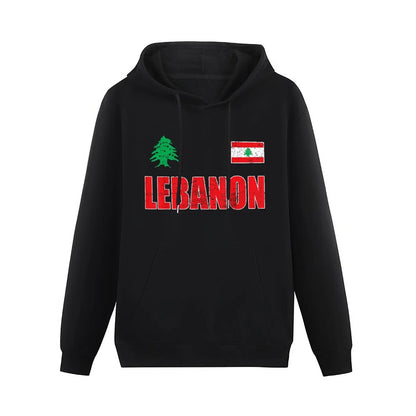 Lebanon Flag Hoodie Pullover