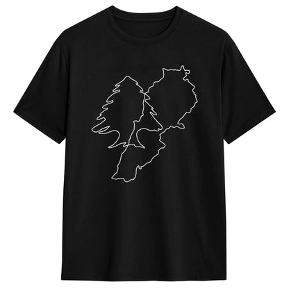 Lebanon Flag Map Beirut T Shirts