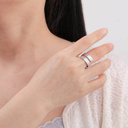 Ayatul Kursi Stainless Steel Ring Adjustable