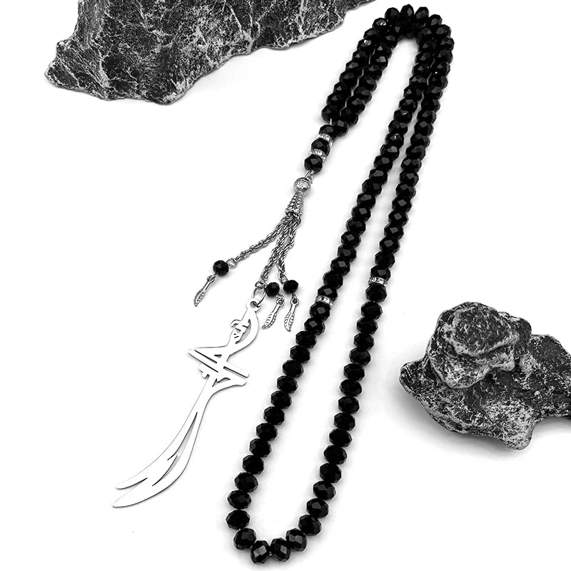 Zulfiqar Imam Ali Swords 99 Prayer Beads