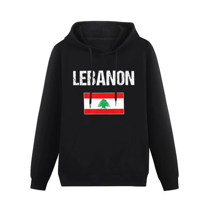 Lebanon Flag Hoodie Pullover