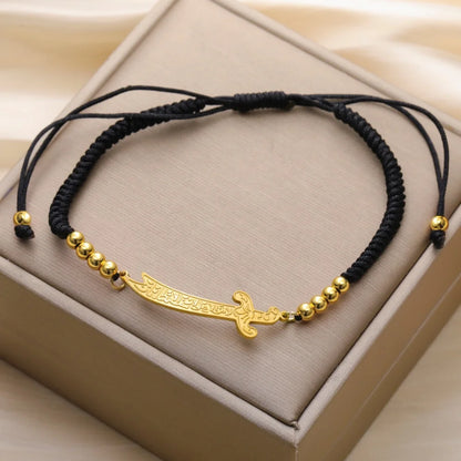 Stainless Steel Imam Ali Zulfiqar Sword Bracelet