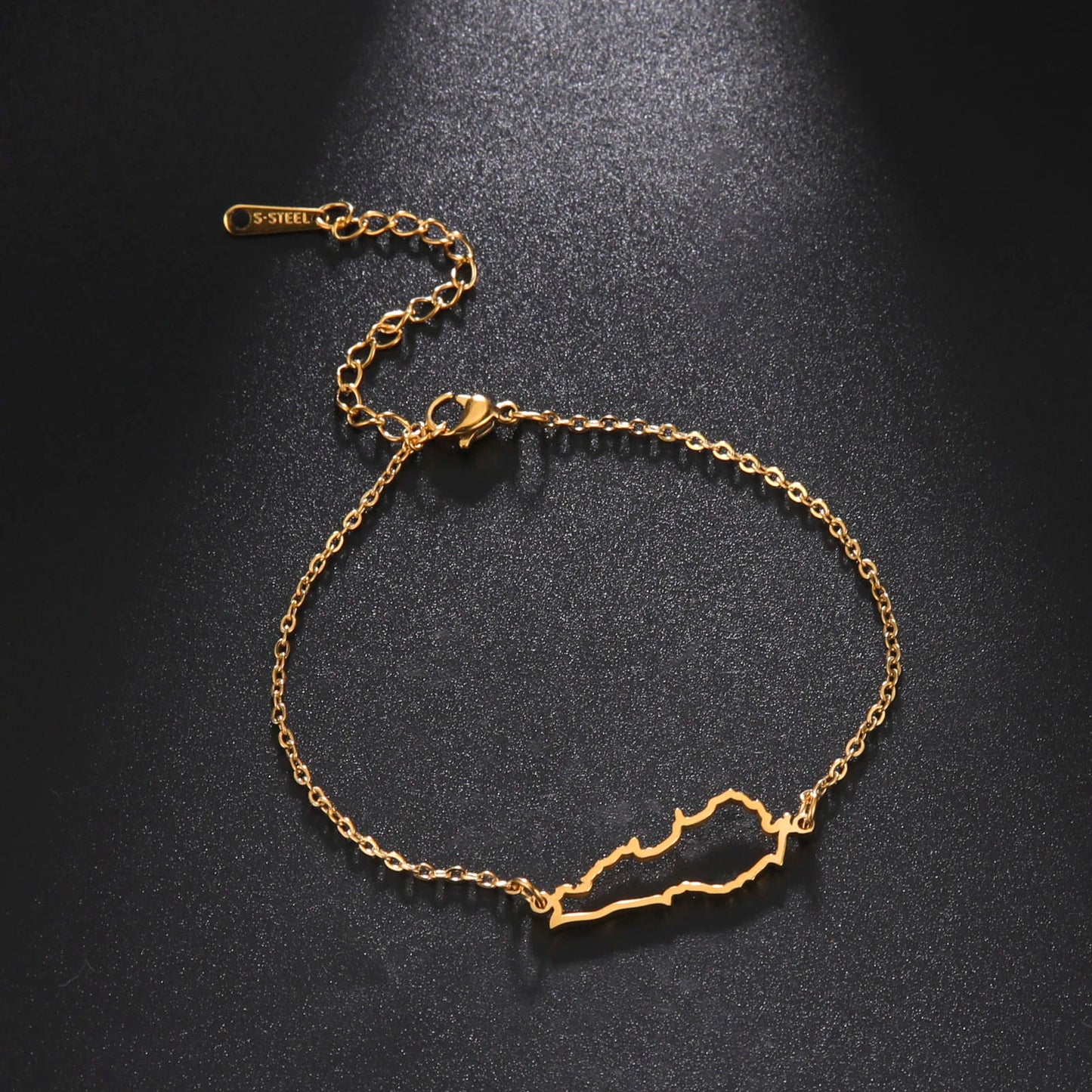Map of Lebanon Bracelet