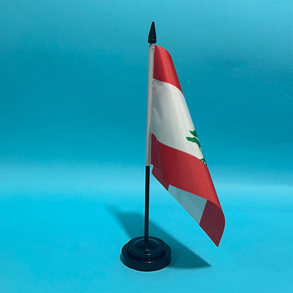 Office Desk Flag Of Lebanon