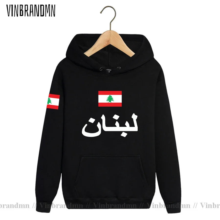 Lebanese Republic Hoodie Pullovers