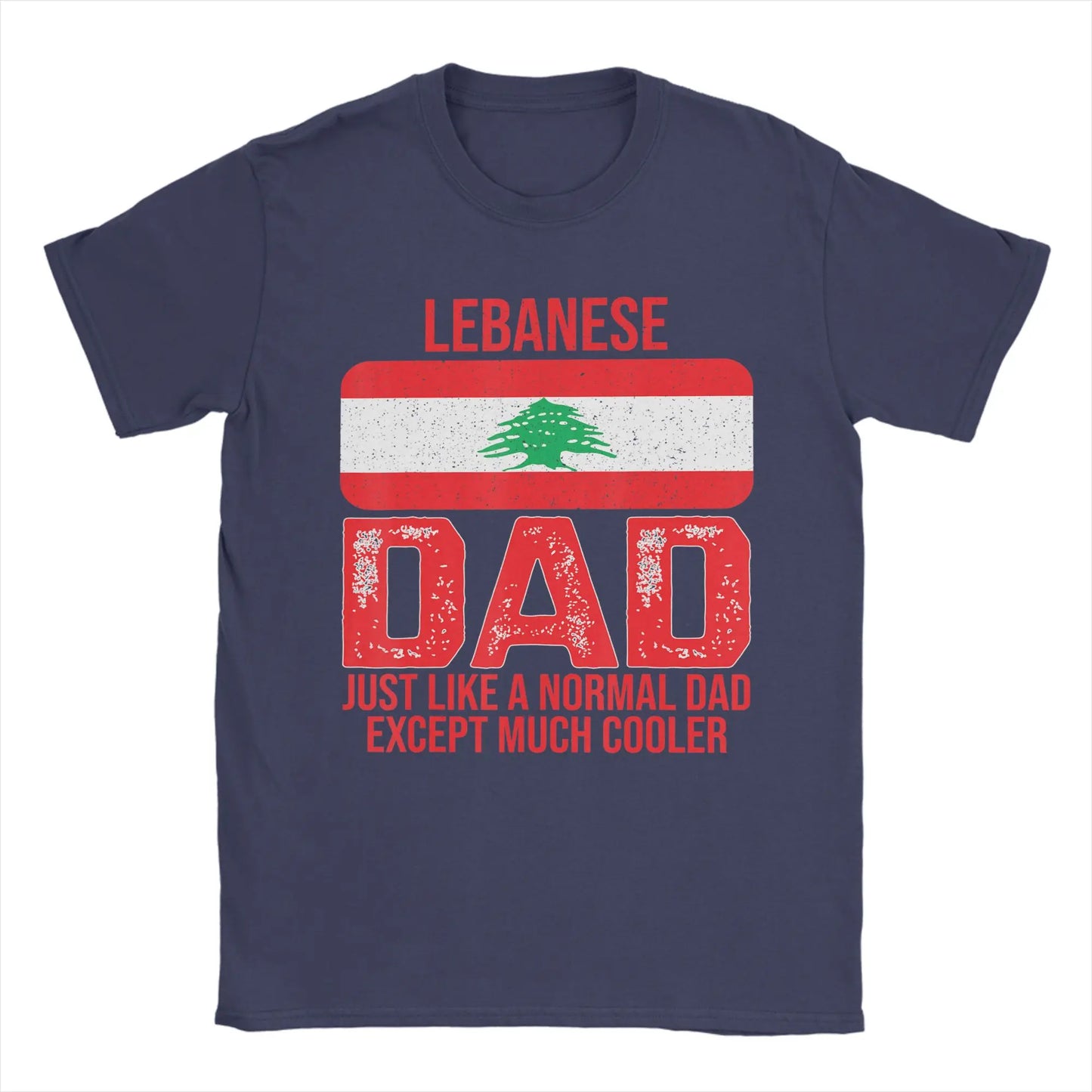 Lebanese Dad Lebanon Flag T Shirt