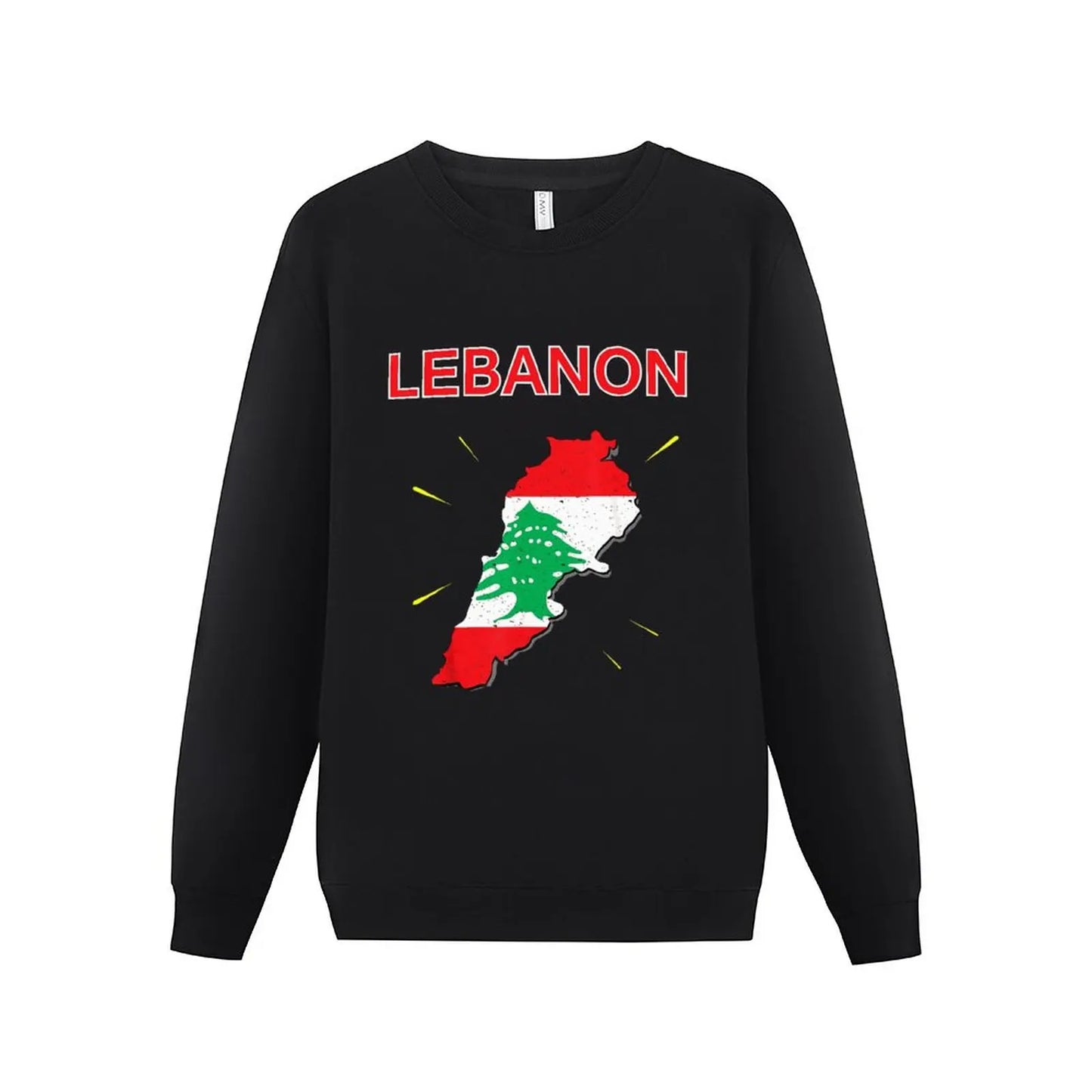 Hoodies Lebanon Flag Lebanese Country Map Hoodie Pullover Sweatshirts