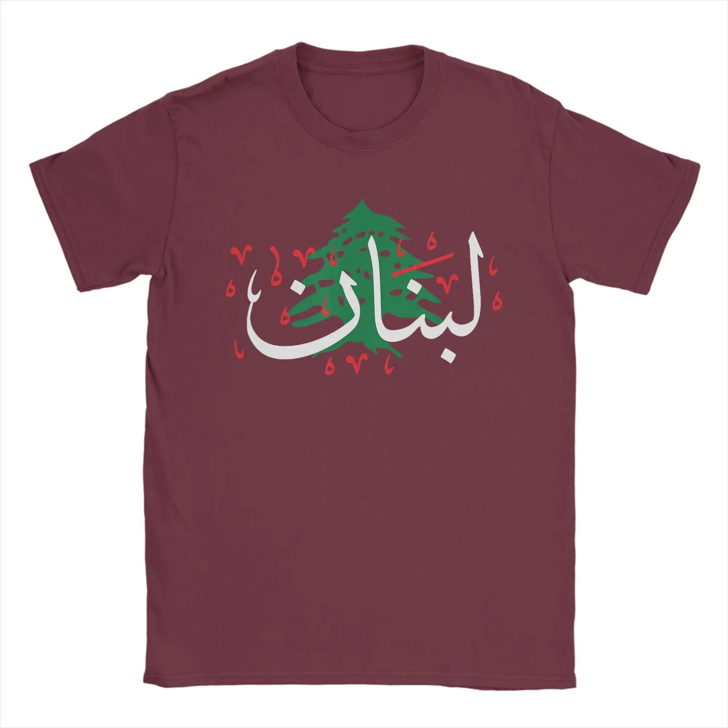 Lebanon Flag Map Beirut Cedar Tree