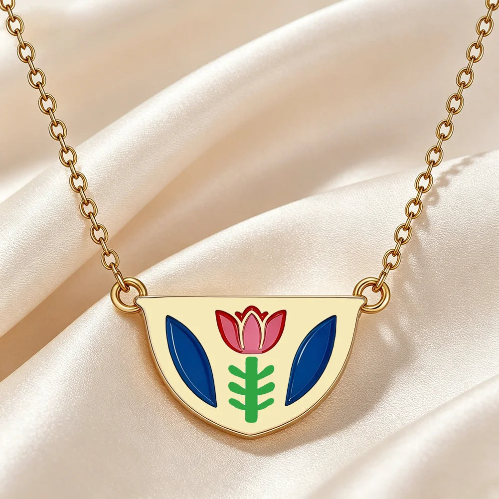 Coffee Cup Necklace Arabic Coffee Cup