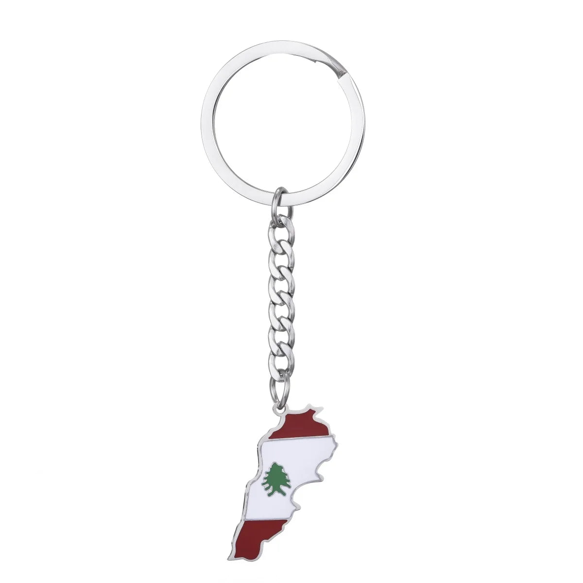 Liban Map With Flag Black Beads Bracelet  Jewelry Lebanon Map