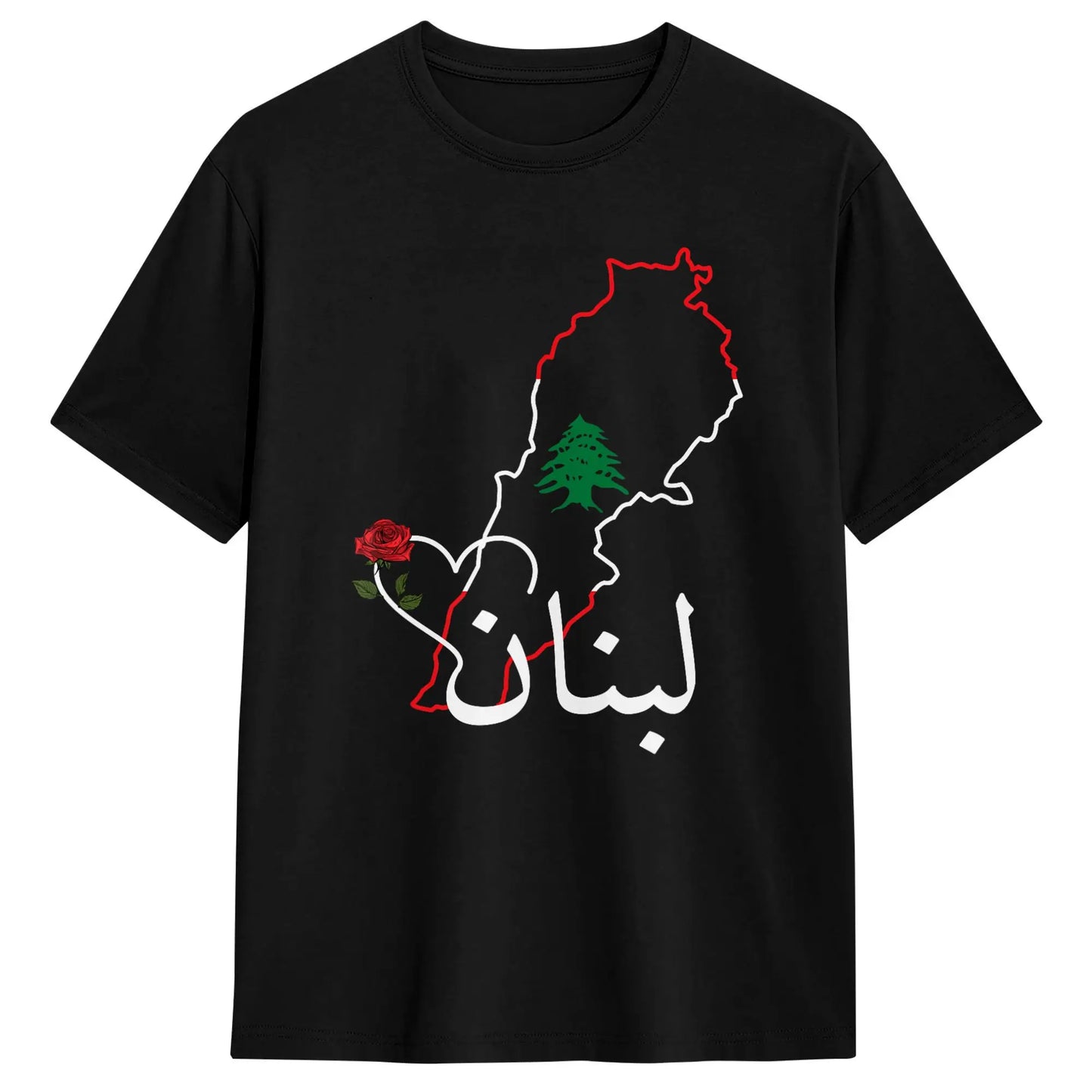 Lebanon Flag Map Beirut T Shirts