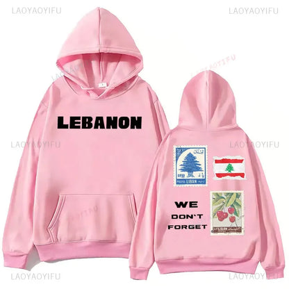 Lebanese Flag Drop Shoulder Sweatshirt