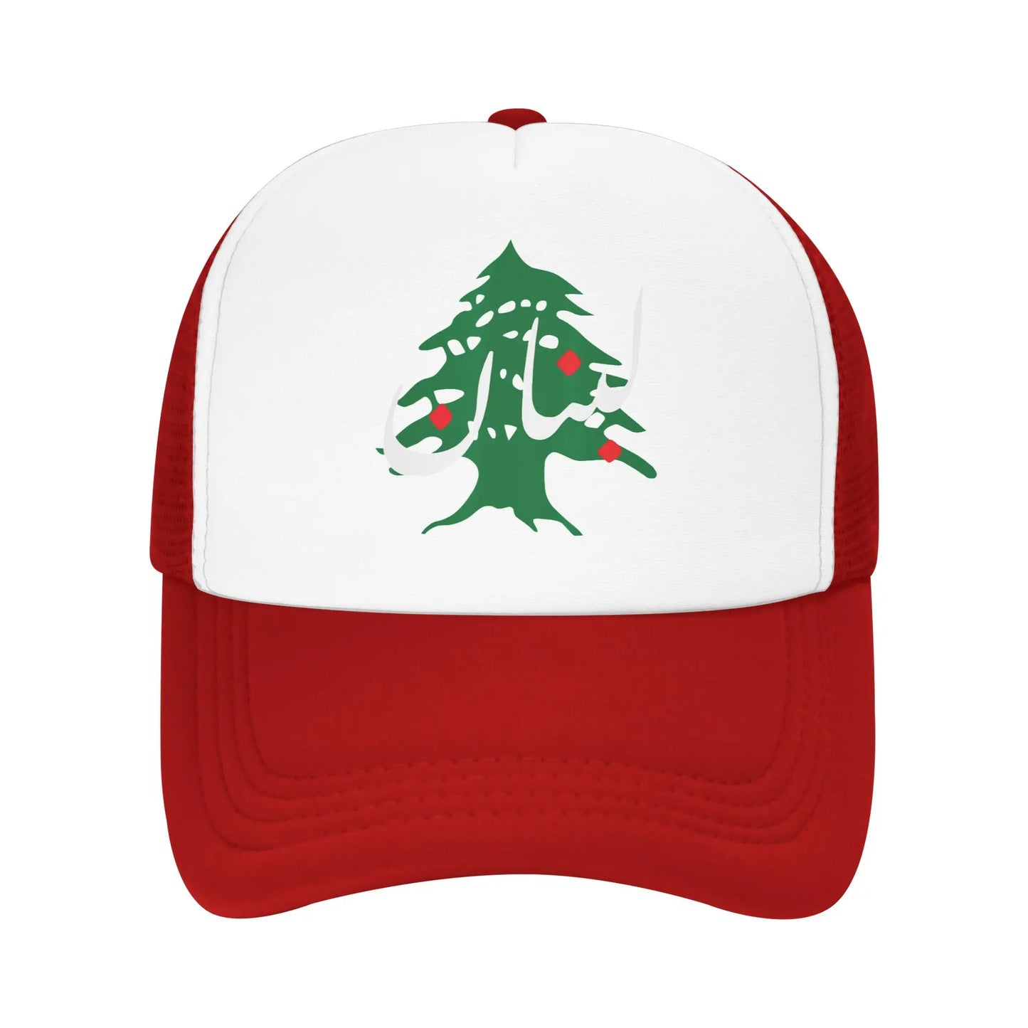 Lebanon Flag Map Beirut Cedar Tree Baseball Cap