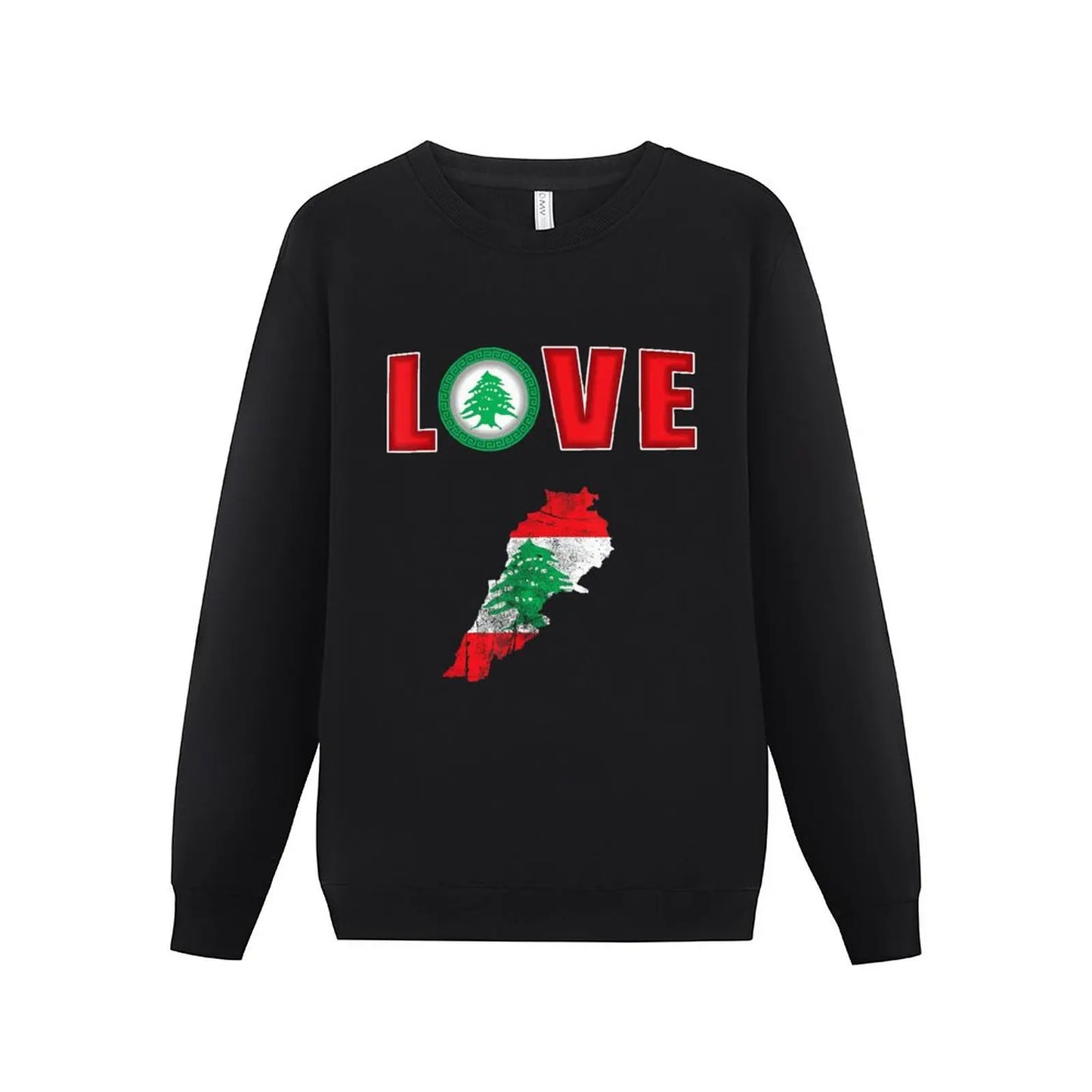Hoodies Lebanon Flag Lebanese Country Map Hoodie Pullover Sweatshirts