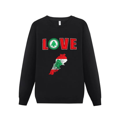 Hoodies Lebanon Flag Lebanese Country Map Hoodie Pullover Sweatshirts