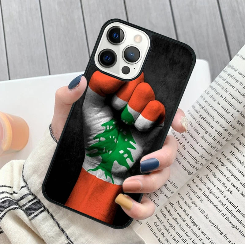 Lebanon Flag Phone case  For iPhone 17 Air 16 15 14 11 12 13 Pro MAX Plus cover shell coque