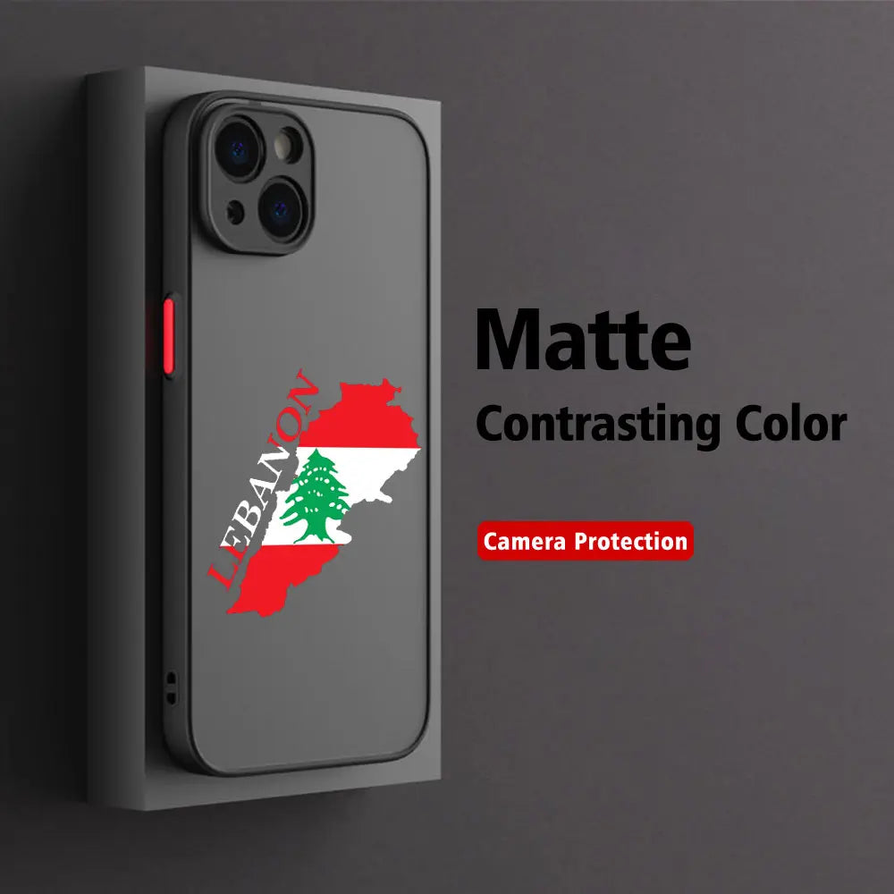 Lebanon Passport Phone Case For Samsung Galaxy S25 S24 S23 S22 S21 S20 S10 FE Note20 Plus Ultra Lite 5G Back Cover