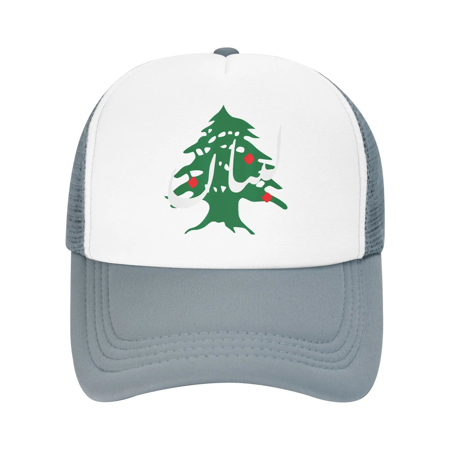 Lebanon Flag Map Beirut Cedar Tree Baseball Cap