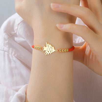 Lebanon Cedar Symbol Bracelet