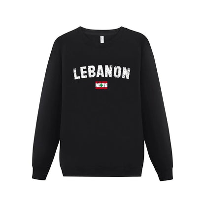 Hoodies Lebanon Flag Lebanese Country Map Hoodie Pullover Sweatshirts