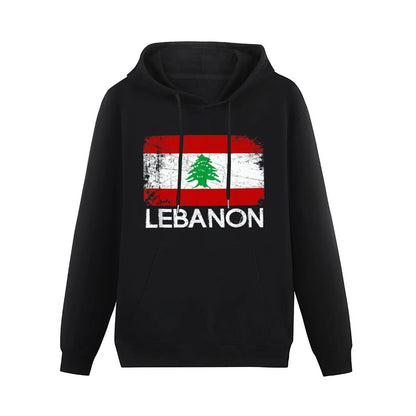 Lebanon Flag Hoodie Pullover