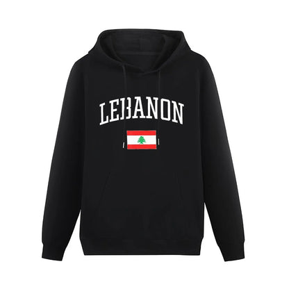 Lebanon Flag Hoodie Pullover
