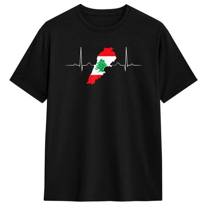 Lebanon Palestine Flag T-Shirt
