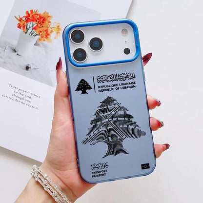 Lebanon Passport Shockproof Phone Case
