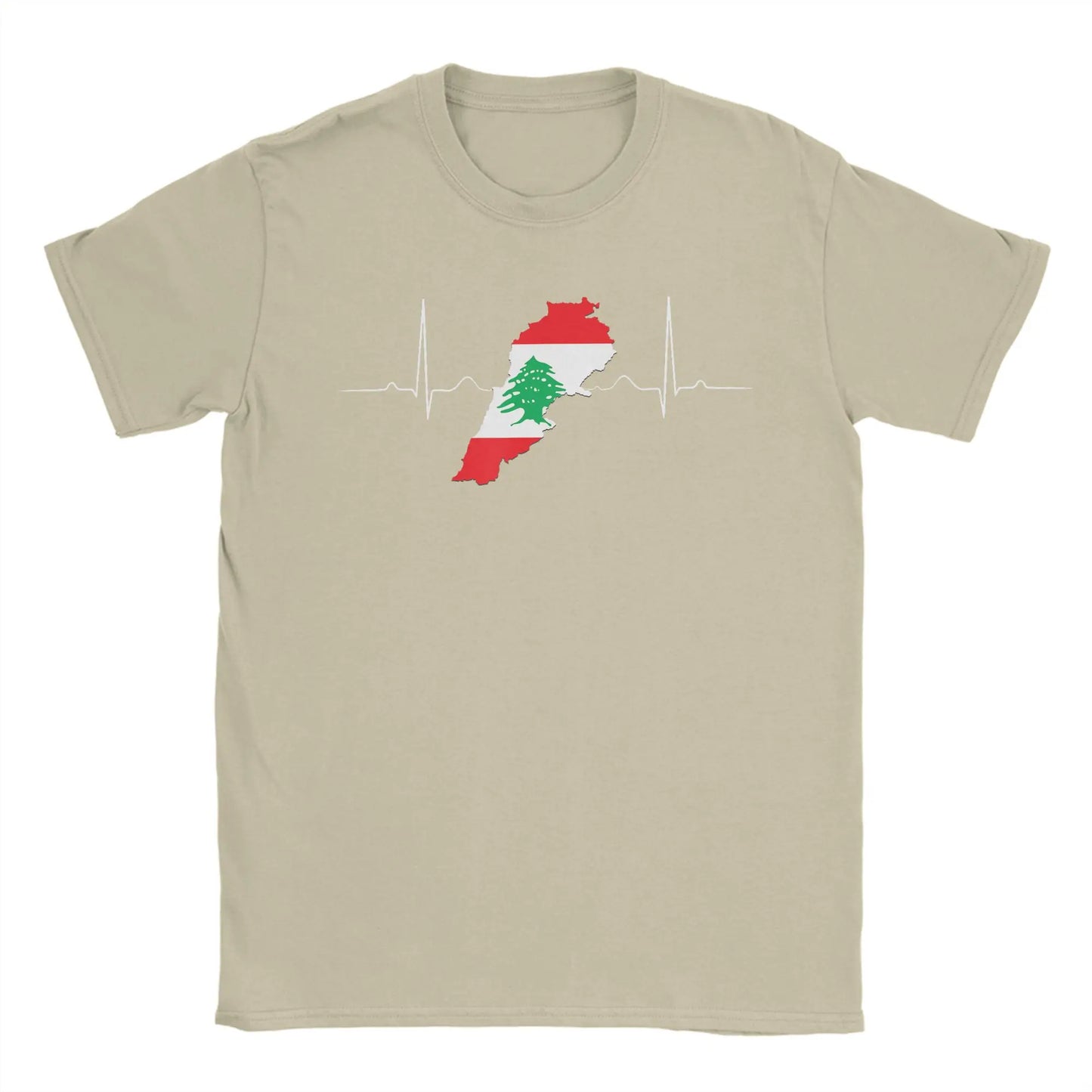 Lebanon Heartbeat Lebanon Map T Shirt