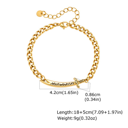 Zulfiqar Sword Bracelet
