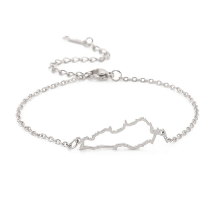 Map of Lebanon Bracelet