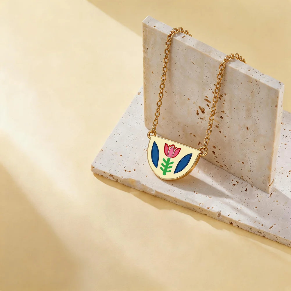 Coffee Cup Necklace Arabic Coffee Cup